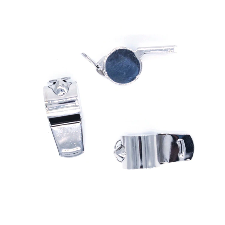 Индивидуальная упаковка, металлический арбитр из нержавеющей стали, свисток для инструктора со шнурком