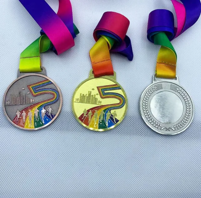 Fashion metal blank sports medal for promotion gift