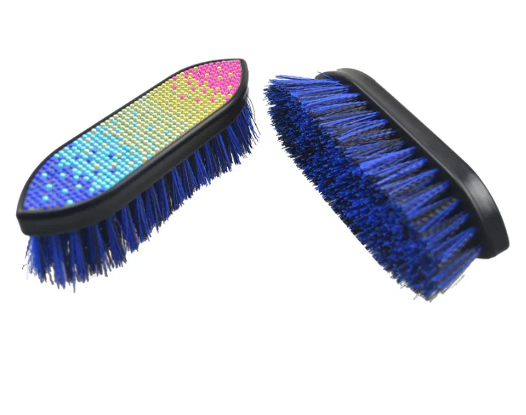 Horse grooming Diamond brush set horse grooming kit horse cleaning brush set equipment polyester bag
