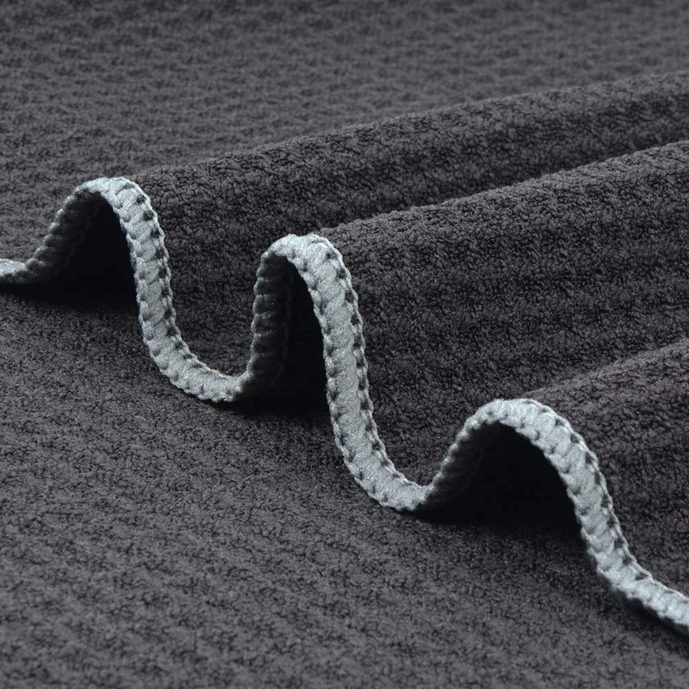 Microfiber Waffle Cleaning Solid Color Kitchen Tea Dish Towel