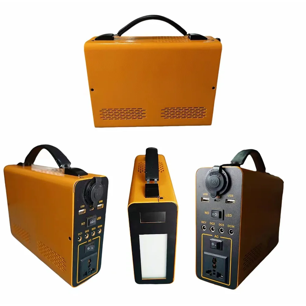 12V DC 300W Portable Power Supply 220V AC Output Solar Power Station For Outdoor Home