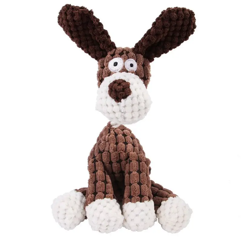 Plush Donkey Pets Hund Pet Cane Dog Chew Squeaky Toys Dogs Accessories Products Supplies Juguete Accesorios Para Perro Mascota