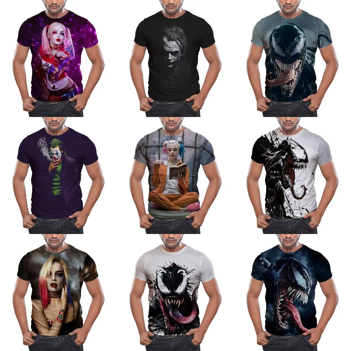 Custom Movie Marvel Leisure sports T-shirt Plush Toy Dolls Spiderman Dolls Marvel Comics T shirts Cartoon Dolls T shirt