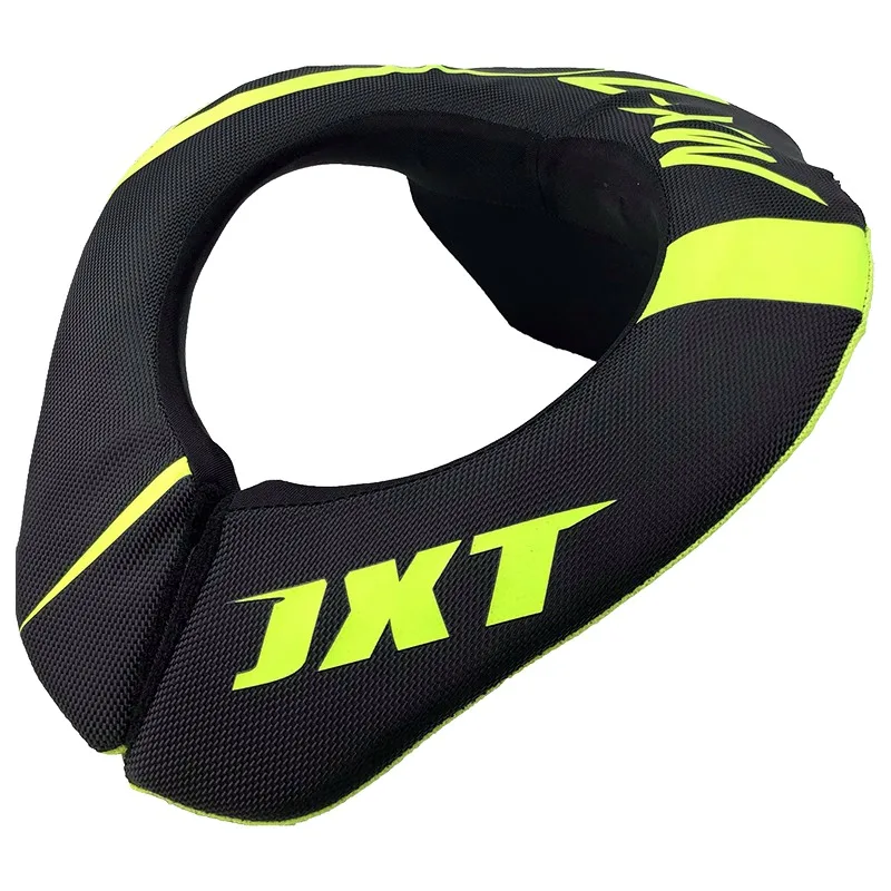 JXT Wolf teenager children neck brace off-road motorcycle balance bike go-kart neck protection black green protector