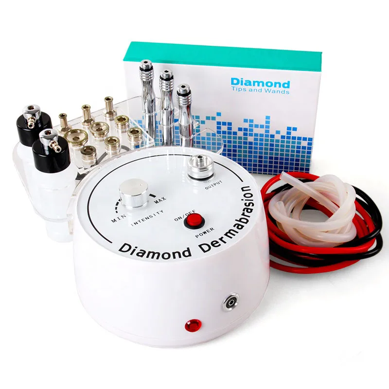 3 in1 Diamond Microdermabrasion Facial Machine Beauty Instrument For Blackhead Acne Removal