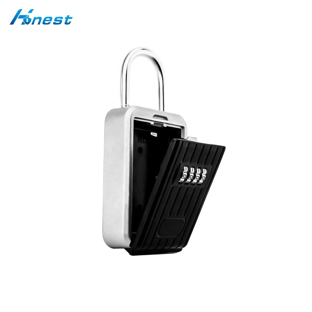 water proof  lock box combination keys safe  key safe box with shackle outdoor