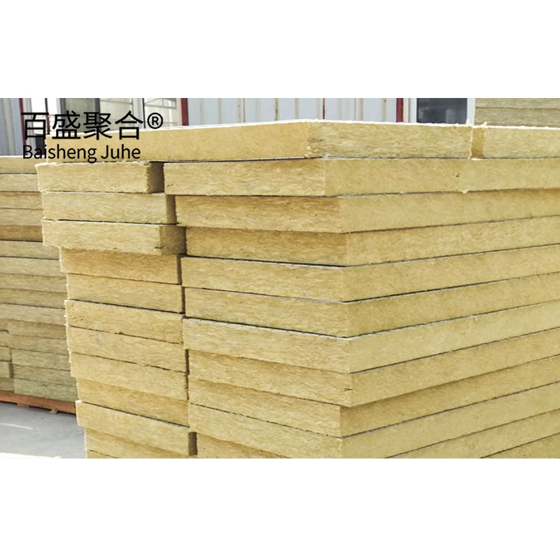 50mm density rock wool pu sandwich panel roof wall exterior sandwich board for heat thermal insulations materials