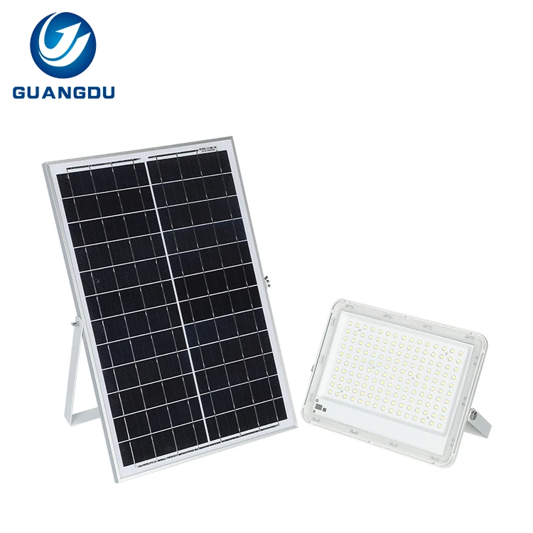 High efficiency commercial outdoor ip65 waterproof 40w 60w 100w 150w 200w led solar flood light