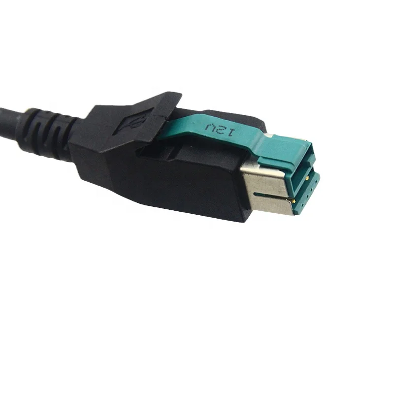 497-0445077 12V Powered usb pos принтер NCR USB кабель питания для