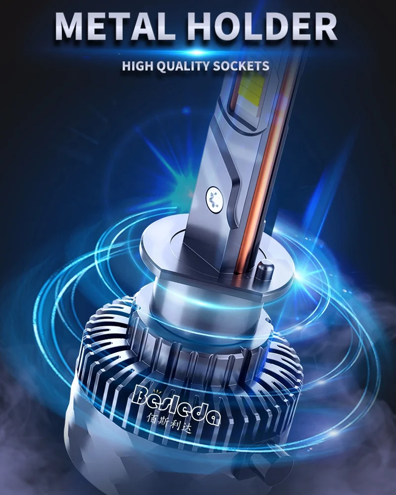 best 9005 HB3 Lights Bulbs 120W 40000 Lumens Bright Lighting Bulb 6000K Cool White Fog Lights IP68 Waterproof Quick Installation
