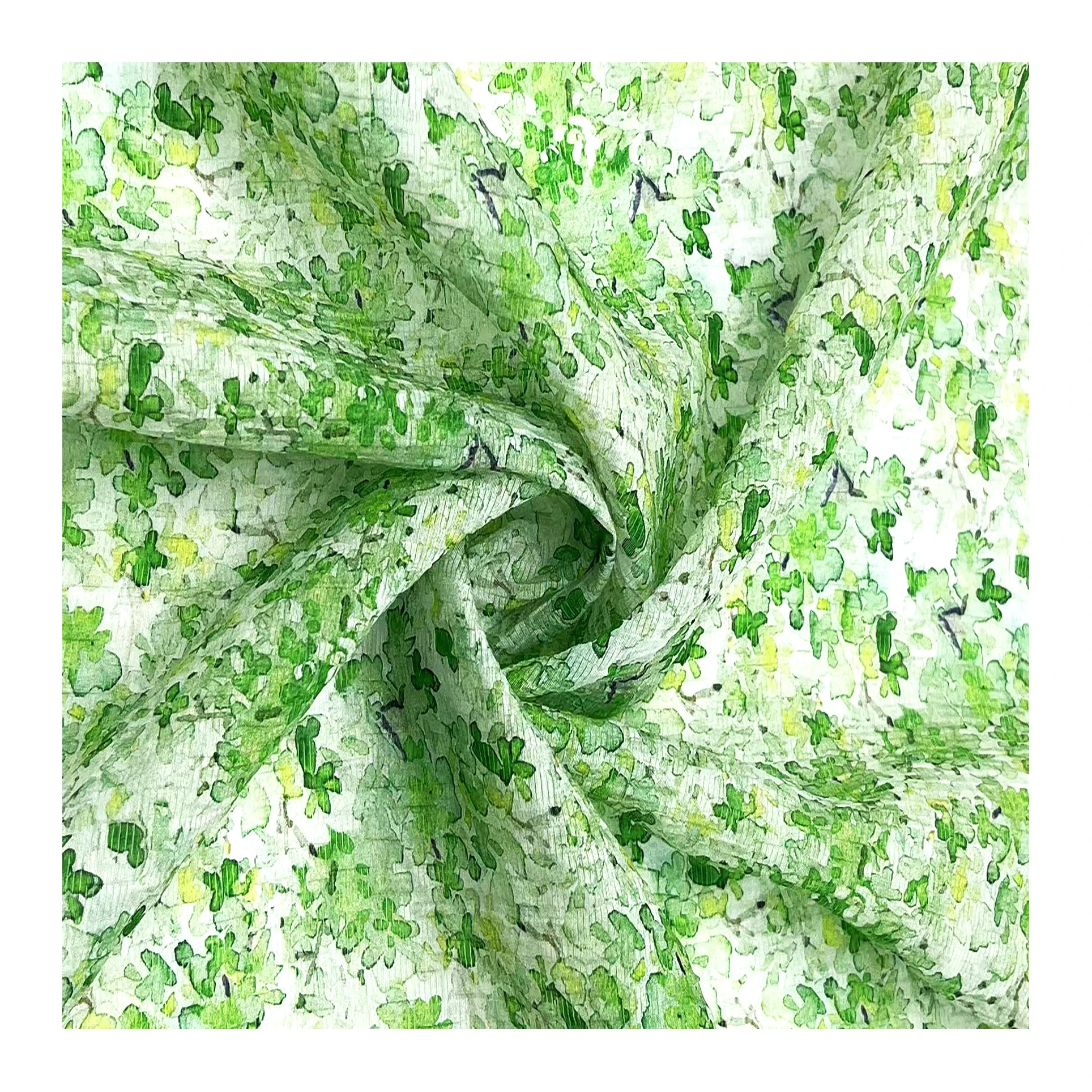 Hot sale customized digital printed 60s 90% tencel 10%nylon lyocell tecel fabric for dresses