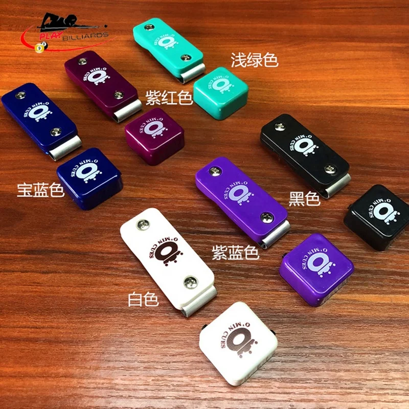 Good quality portable aluminium magnetic billiard pool snooker cue chalk holder