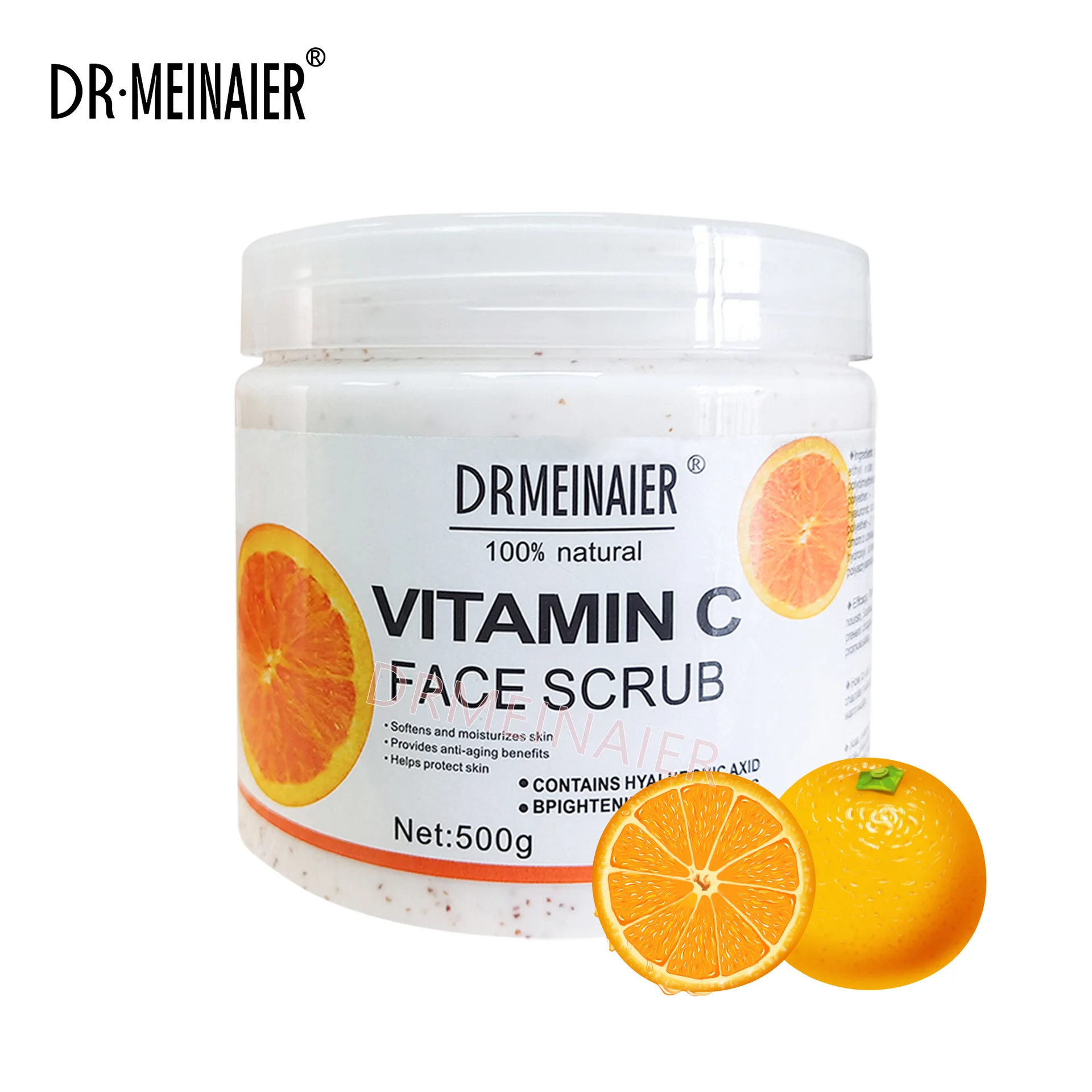 OEM Vitamin C face scrub Exfoliating Cream Nourishing Face Moisturizer Whitening Skincare Massage Relax Body Scrub massage cream