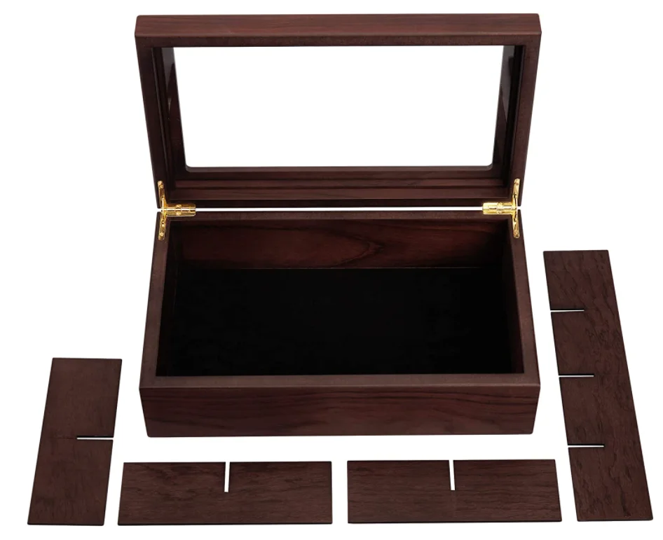 Wholesale cheaptea bag organizer storage boxwooden tea boxtea storage box