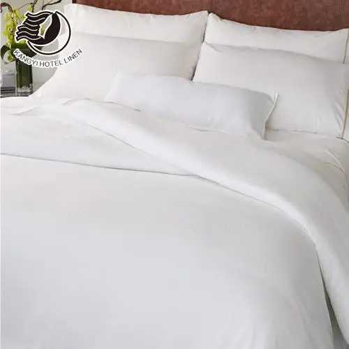 Luxury Bedding Hotel Sheets White 5 Star Hotel 300TC Bed Sheet Sets 5 Star Hotel