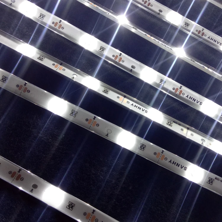 170 degree 12V smd 90 view angle flexible led strip curtain type 2835 3030 outdoor flat led light strip