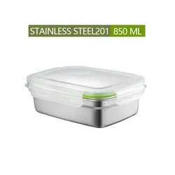 Hot Sale Air Tight Stainless Steel Food Container Lunch Box Set Stainless Steel Lunch Bento Box Tiffin Food Storage Containers