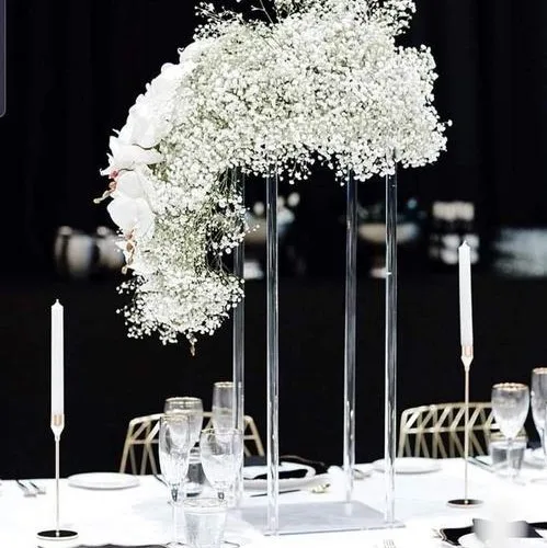 
Acrylic Wedding flower stand for table centerpiece event decoration 