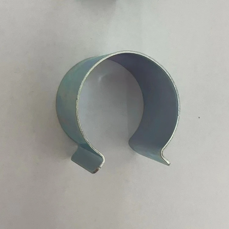 Agriculture poly tunnel blueberry greenhouse accessories 25 32 lock pipe omega metal clip round oval clamp for film protection