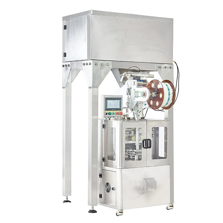 Top Grade Wholesale Price Instant Automatic Triangle Small Pyramidal Bag Herbal Rose Tea Packing Making Filling Machine For Sale