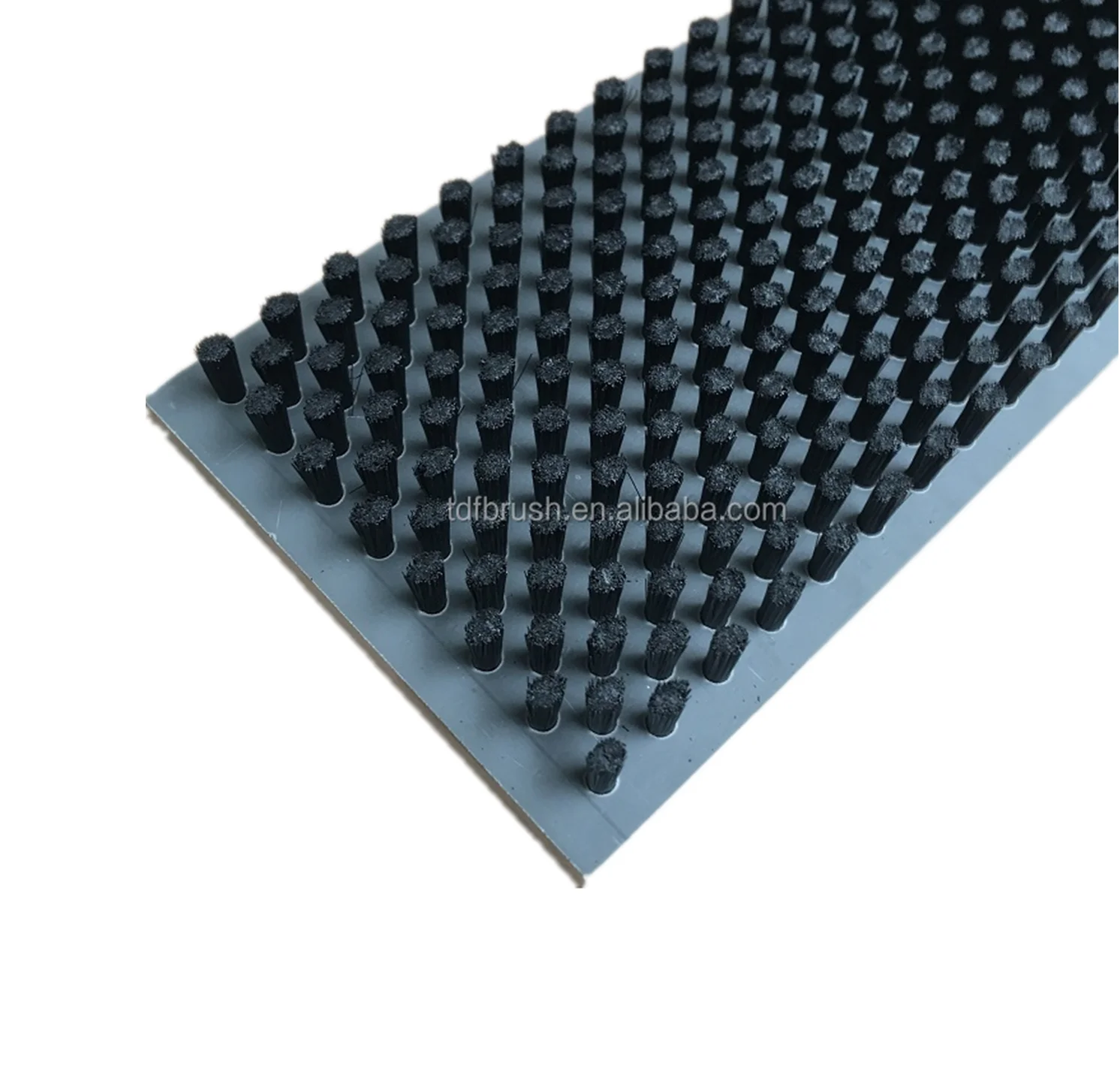 TDF PP/PVC/Nylon Base Panel Tufted Strip And Plate Brushes