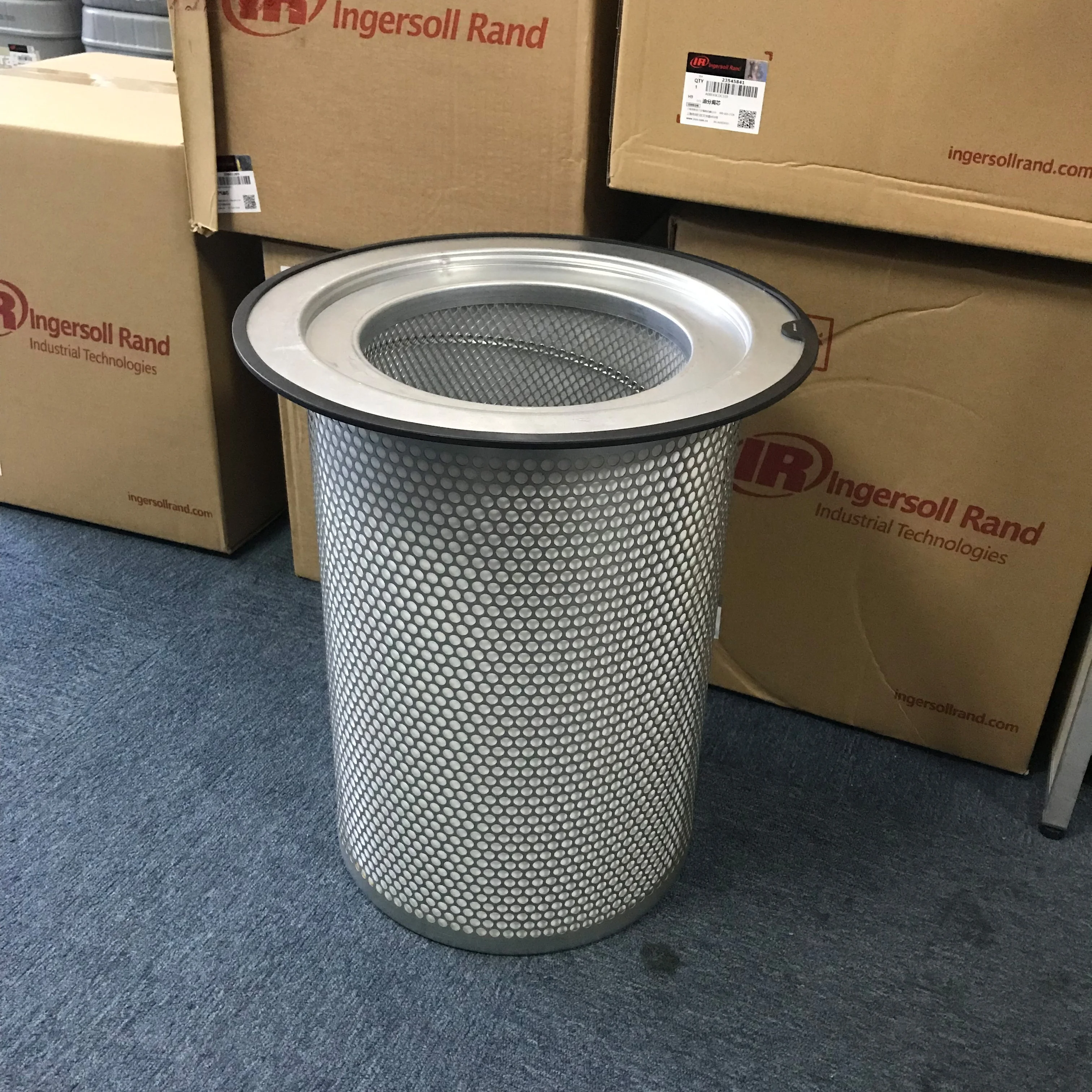 23545841 oil separator for Ingersoll rand Air-Compressor Parts oil separator filter