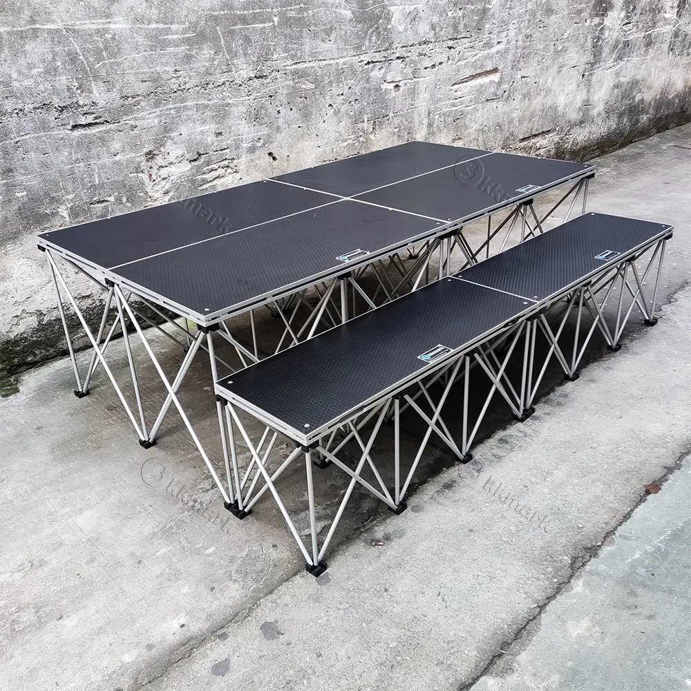 vaylong outdoor indoor portable stage platform podium for music instrument Connecticut Fitness Teacher Gives Fitness Fun a Boost