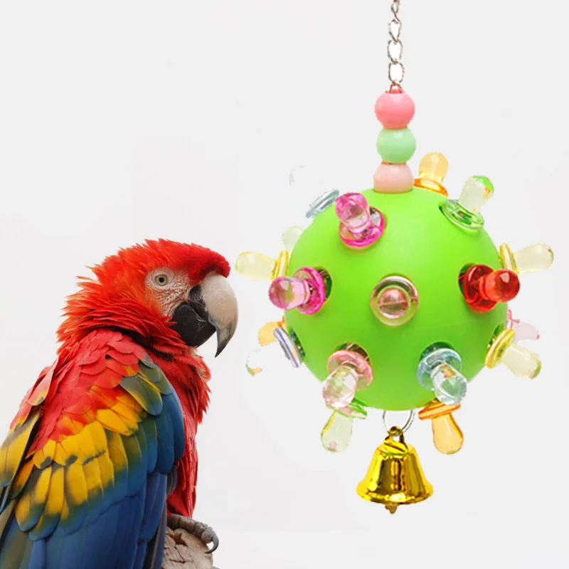 Parrot Toy Chewing Star Hollow Hole Ball