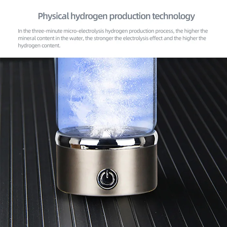 Wholesale h2 ionizer glass bottle pitcher alkaline water ionize hydrogen water generator