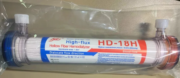 Low Price Renal Medical Product Dialysis Low Flux Dialyzer Sale Max Body OEM Surface Cap Instrument Ray Class TEC Origin Type