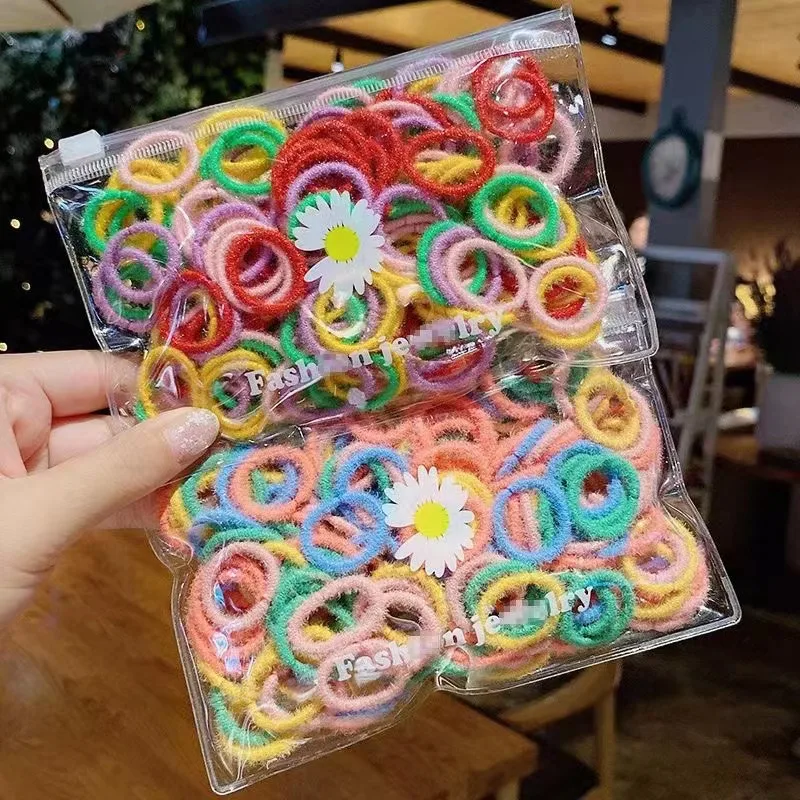 Детская маленькая резинка для девочек, резинка для головы, Детская резинка для девочек, детская резинка для волос, не режет волосы, эластичная, такая милая, привязанная голова