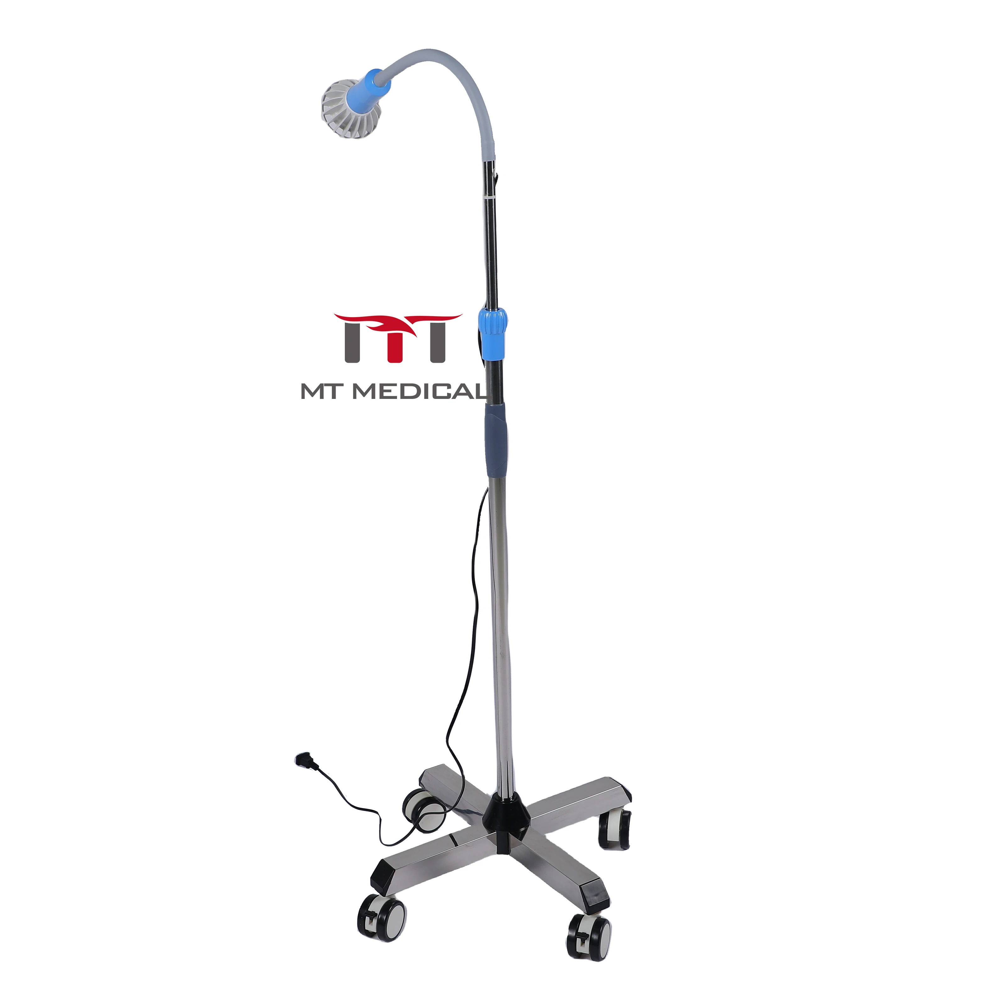 HOCHEY MEDICAL Mobile LED Dental Surgery Operation Light Hospital Exam Rooms Minor Examination Lamp with Foot Switch