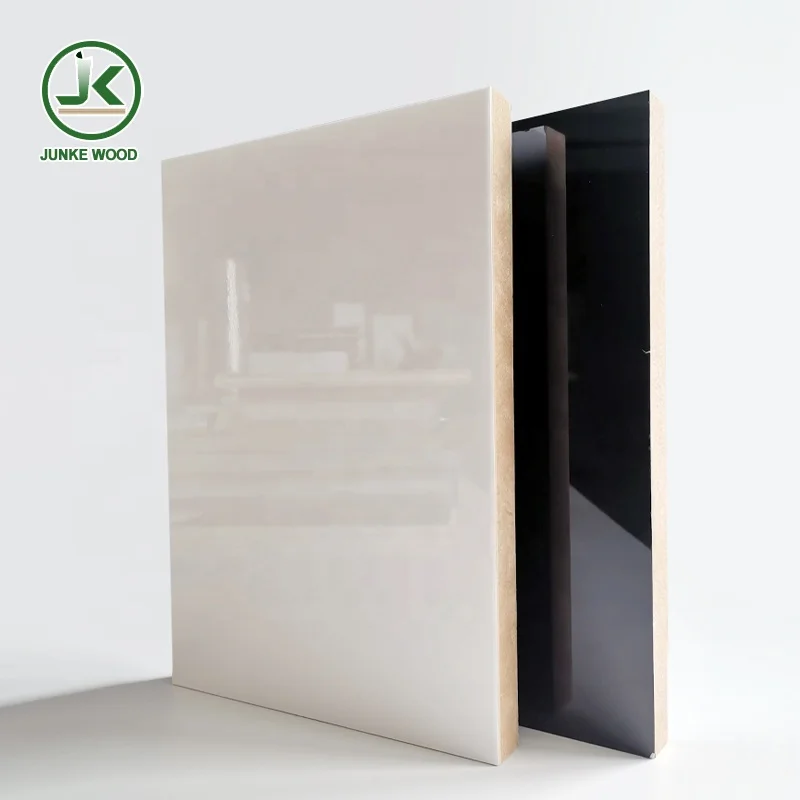 High Glossy PVC / HPL / UV/Melamine Paper Coated MDF board