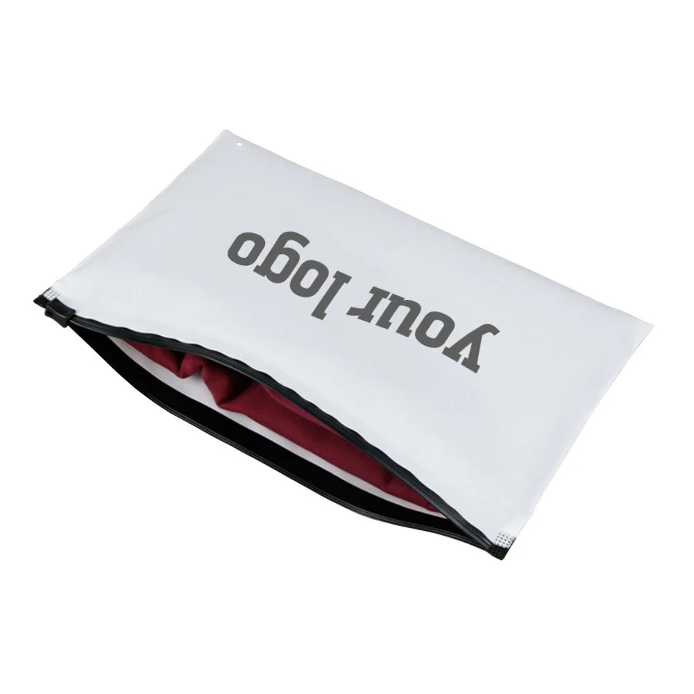 Luxury Bag White Cpe Pe Reseal Bags Cover Custom Garment Clothing Dust Plastic Packaging For Electronics
