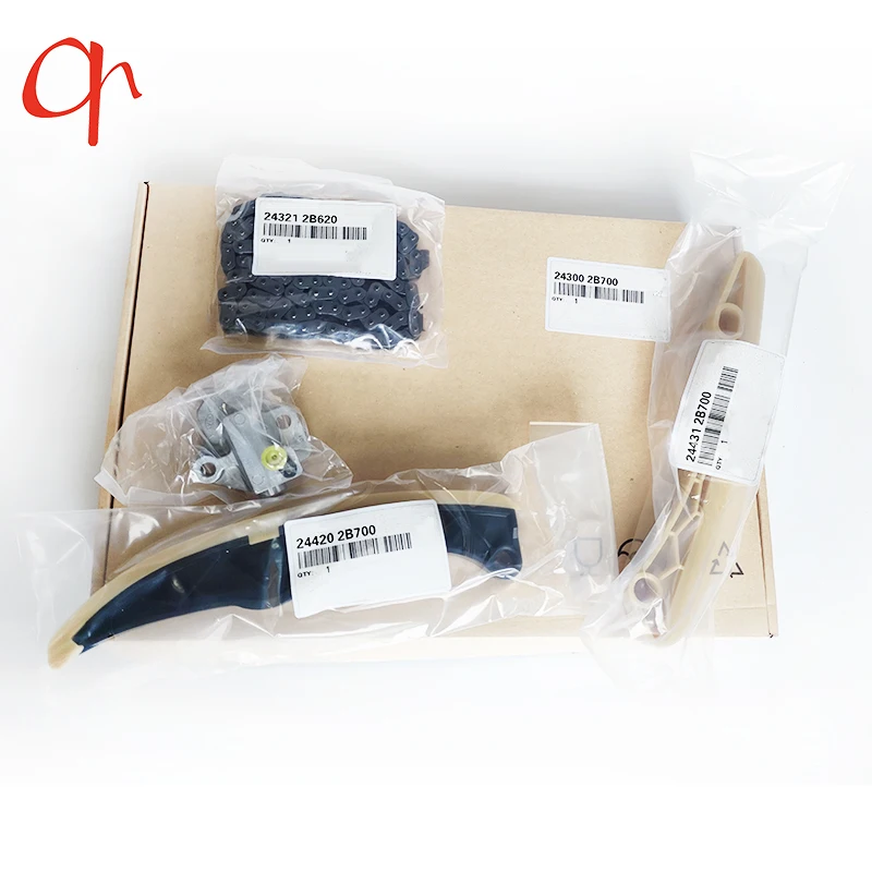 Original Quality Auto Engine Timing Chain Kit 24300-2B700 243002B700 24420-2B700 24431-2B620 24431-2B700 FOR HYUNDAI KIA