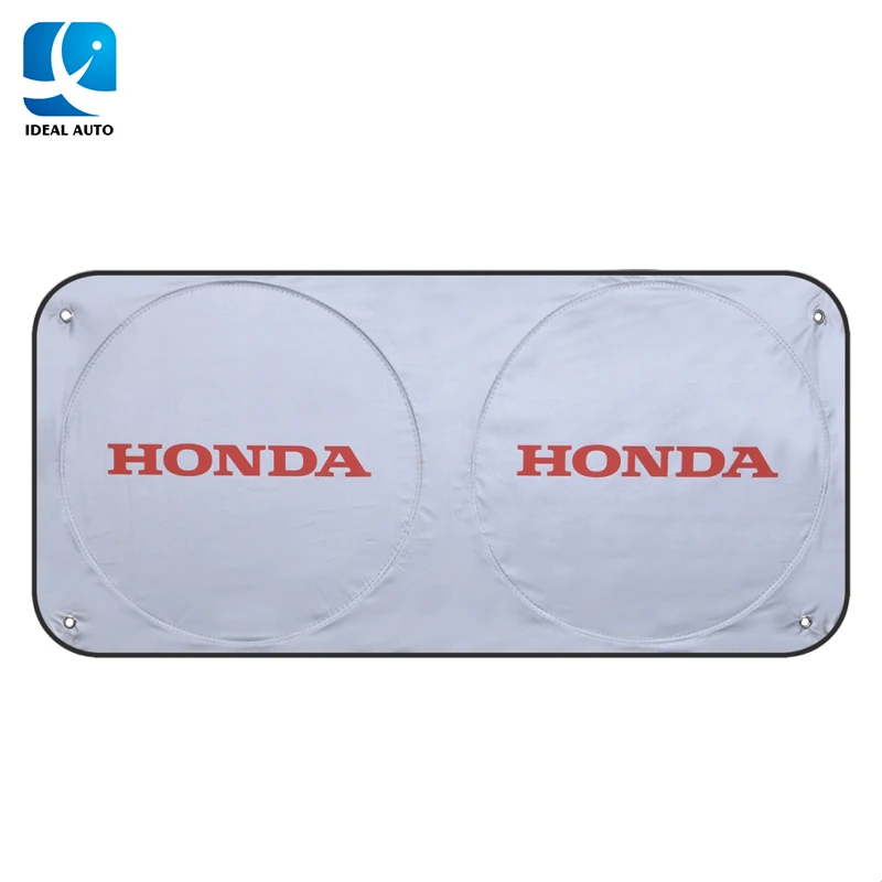 Tyvek material double circle car sunshade high quality car sunshade
