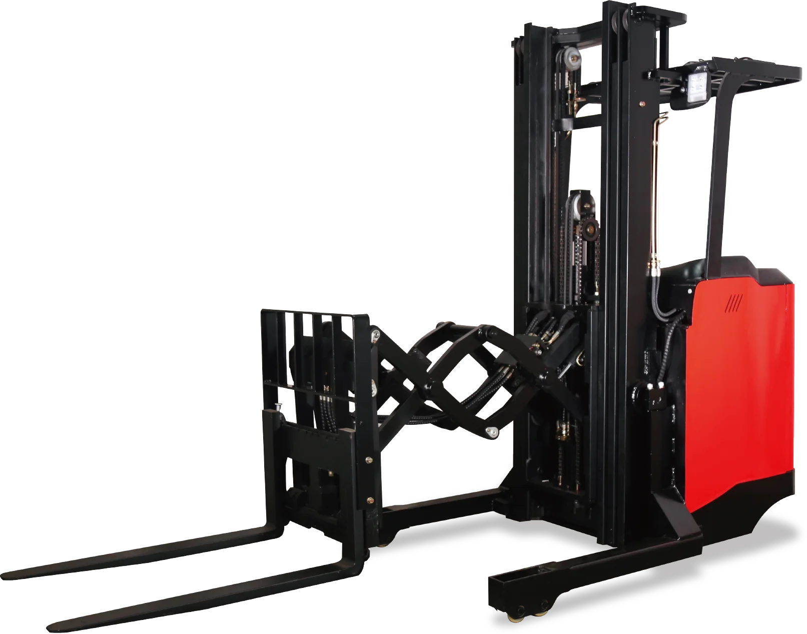 RED-LIFT 1.2ton electric stand-up reach forklift truck CQD12SSD telehandler forklift