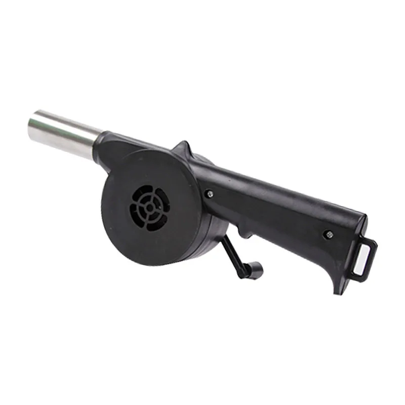 Portable Manual blower barbecue tool for picnic camping combustion fire bellows air blower outdoor hand crank bbq Fan blower