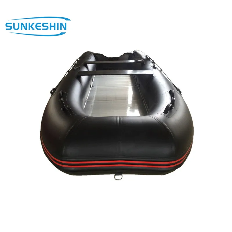 4.7m inflatable boat aluminium floor boat SSD470AL rescue boat for sale