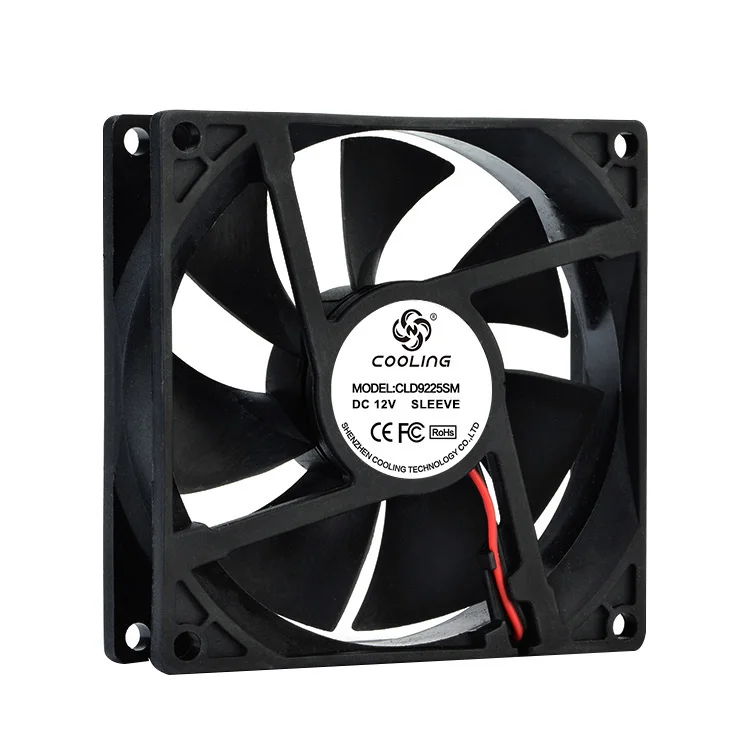 12v dc axial fan 9225 ventilation fan 92*92*25mm cooling fan manufacturer