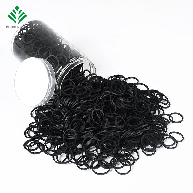 1000 миниатюрные резинки, мягкие эластичные ленты для детей, косички для волос, резинка для волос