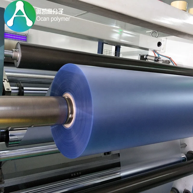 150 Micron Matte Embossed Plastic PVC Sheet Roll Transparent