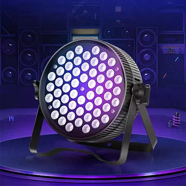 Rgbw Disco Lighting Led Par Can Stage Lights Led Bar Dmx Led 54 Par Light for Dj Disco Party Aluminum 90 80 Common Color Box ATG