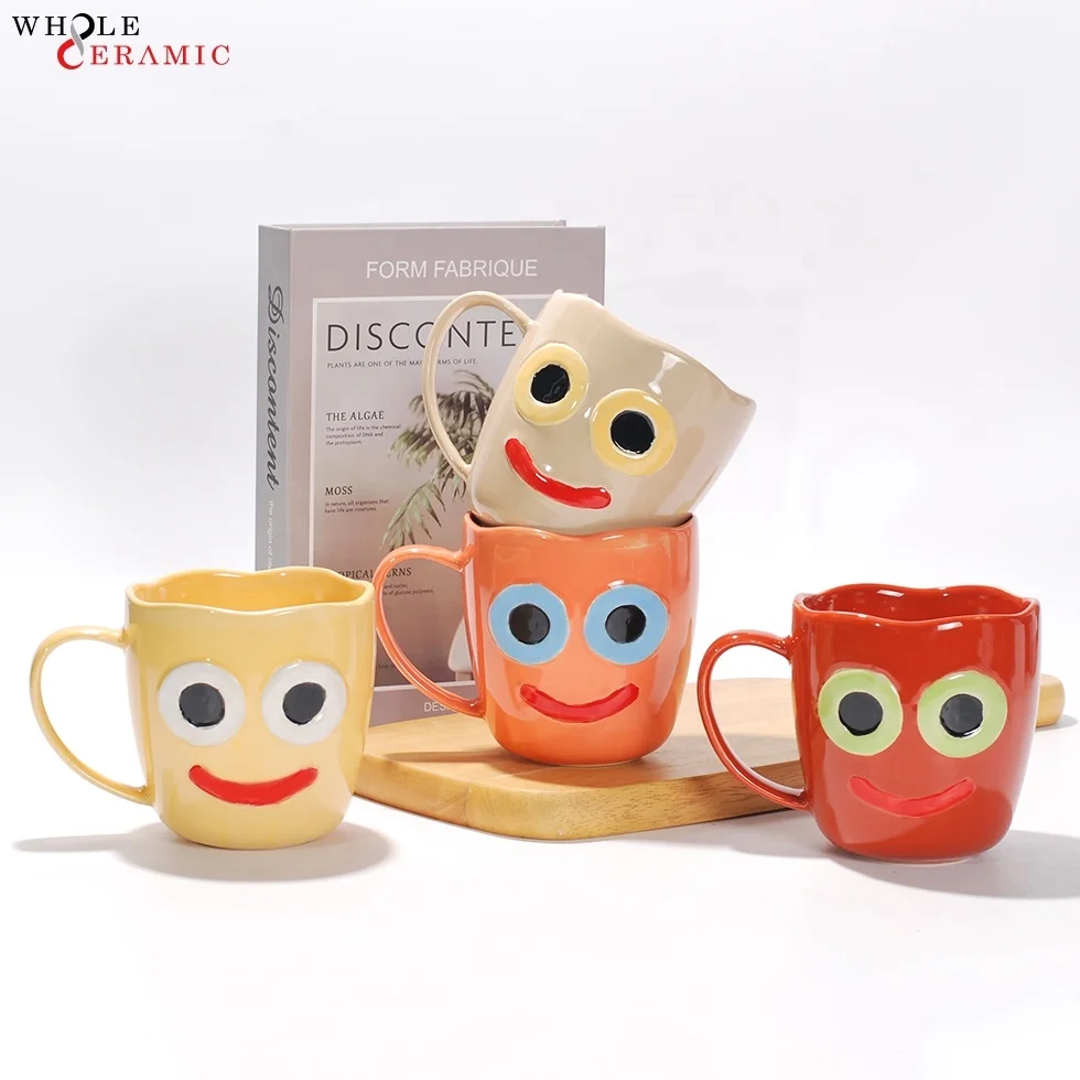 3pcs 4pcs white ceramic dinnerware  Cartoons Kids Animal breakfast ceramic porcelain dinner set