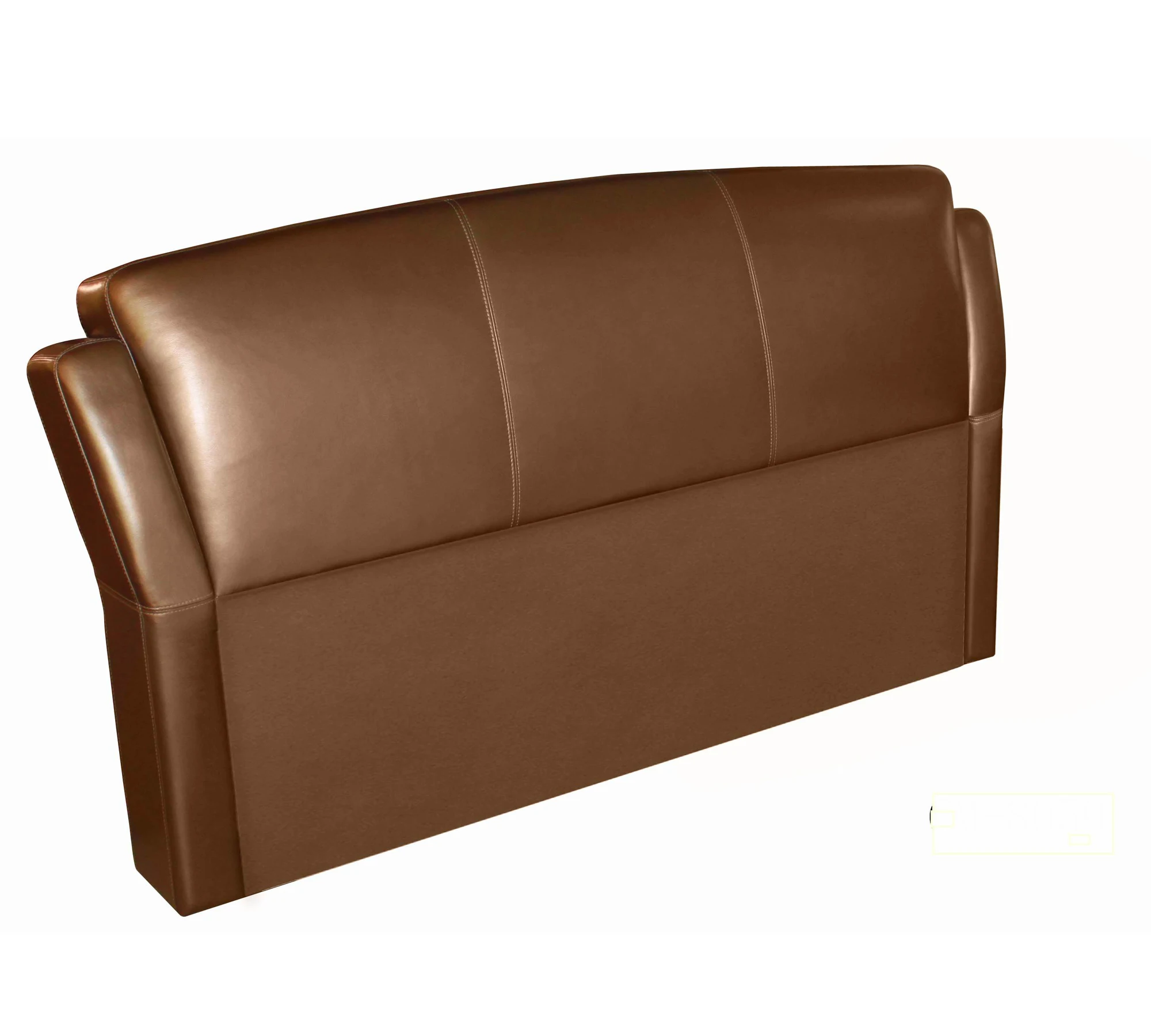 PVC upholstery thick headboard for apartment