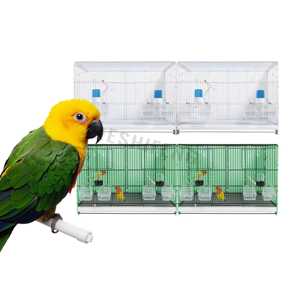 GESHIFENG Large Space 120CM Bird Cages Parrot Showing Cage For Birds Display With Food Box