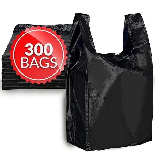 Plastic T-shirt Bag For Food And Vegetable Packing