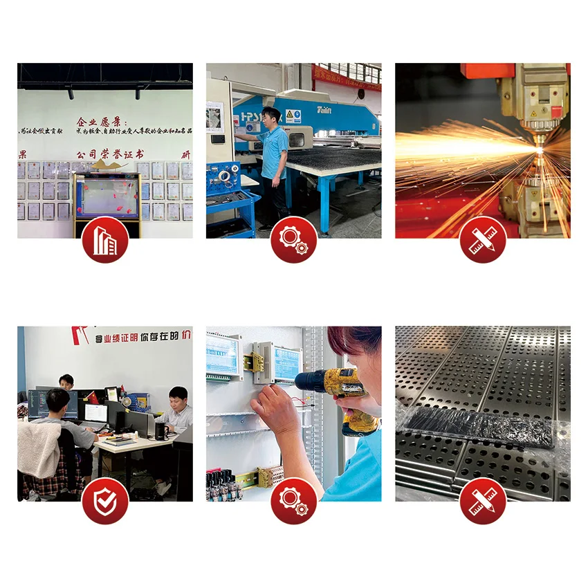 Factory custom box bending works enclosure processing parts welding service stainless aluminium steel sheet metal fabrication