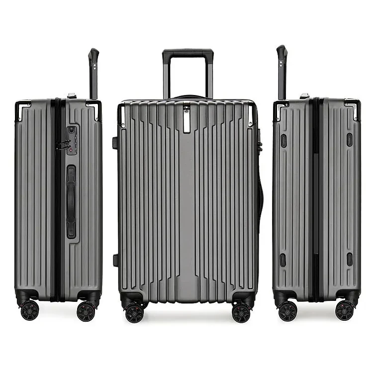 metal corner travel password trolley boxes ABS Luggage manufacturers wholesale password boxes