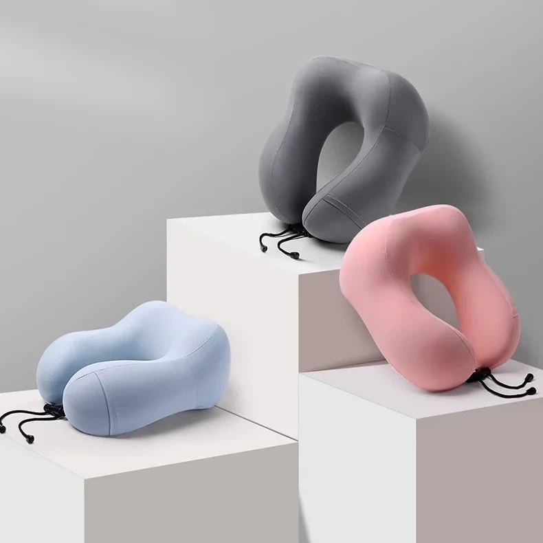 2024 travel memory  U-shaped pillow airplane Travel Neck